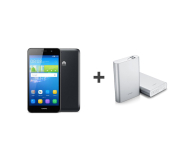 Huawei Y6 LTE Dual SIM czarny + Powerbank 13 000 mAh - 308287 - zdjęcie 1
